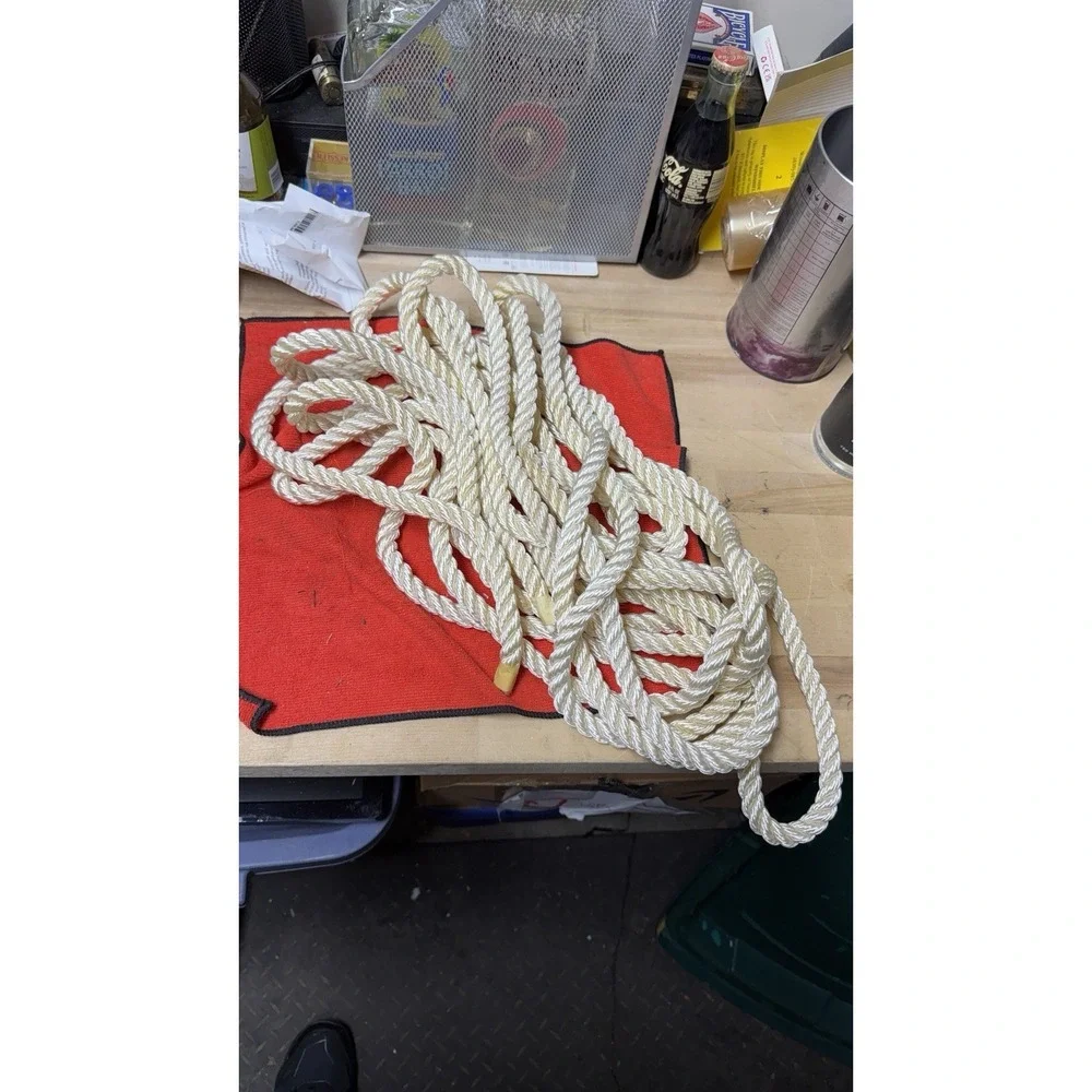 Decorative‎ Nautical Rope Ivory Marine Style